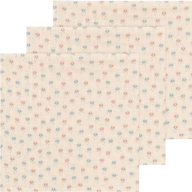Konges Sløjd - 3 Pack Muslin Cloth Gots - Tygblöjor - PIPA PETITE - one size