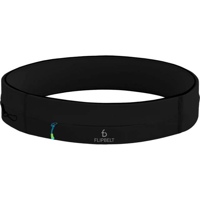 Flipbelt Zipper Löparbälte, BLACK, Unisex, XXL