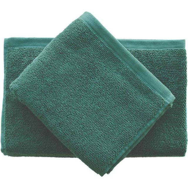 Mild Towel Set 50x80 / 70x140 cm, Dark Green