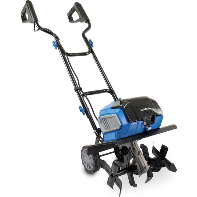 Hyundai HY2198 20v Cordless Garden Tiller Twin 20v 360mm 2 x 4.0ah Bat