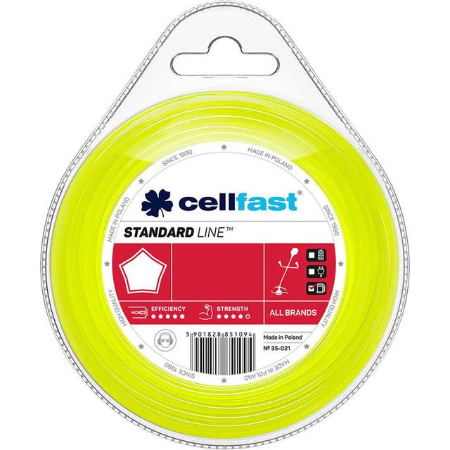 Trimmertråd Cellfast 35-026; 2,7 mm; 15 m