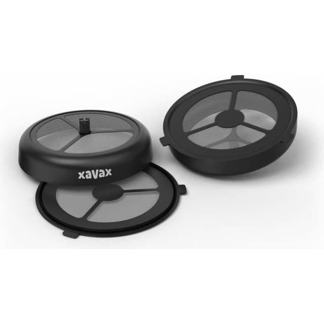 Xavax Kapselset med 2 kapslar (för Philips Senseo-kaffemaskiner och liknande kaffemaskiner, kapselfilter för kaffepulver, bulk, tekapslar, påfyllningsbara kaffefilter)