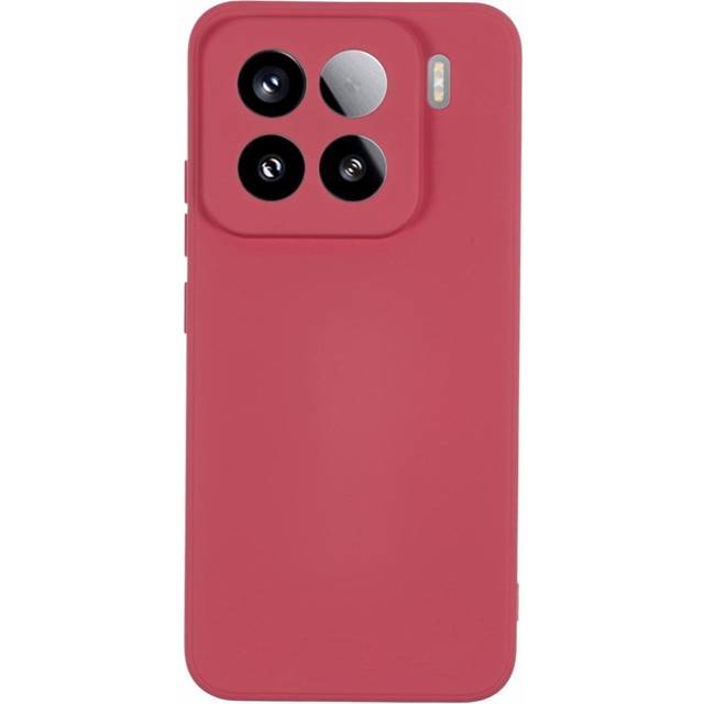 EIDERWOOD Xiaomi 15 Pro Fodrat Flexibelt Plast Skal - Mörkröd