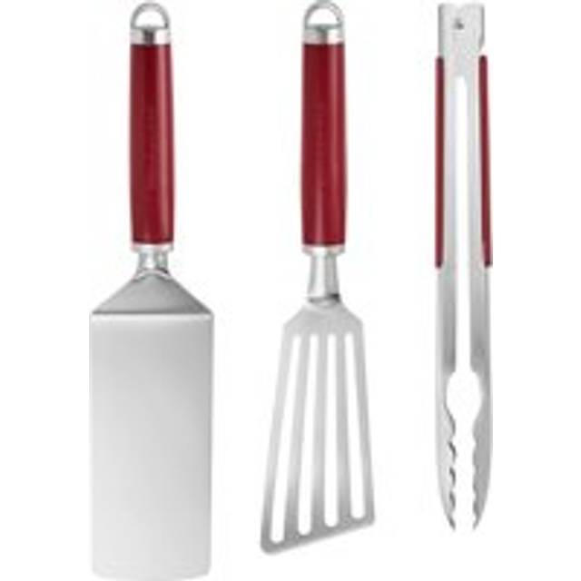 Kitchenaid - 3 Piece Indoor Grilling Set Empire Red