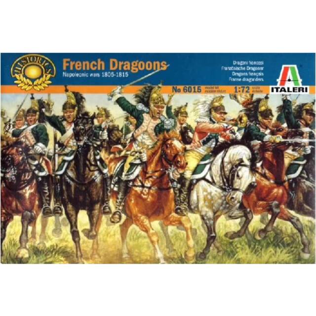 Italeri French Dragoons Figures 1/72
