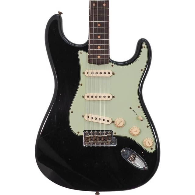 Fender Custom Shop 1960 Stratocaster Journeyman Relic Aged Black #R130922