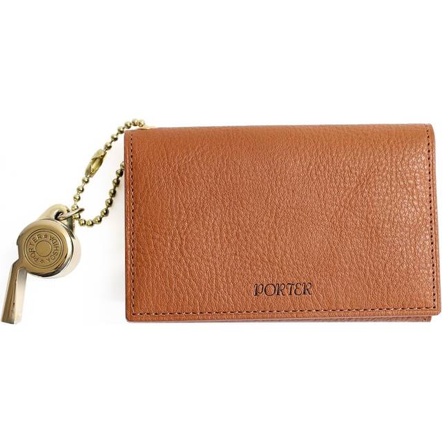 Tone Card Case Yoshida Bag Business Card Holder Unisex CARD CASE [Porter] 150-02292 Men's Women's (40 Camel)
