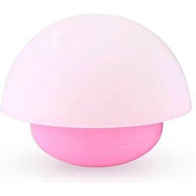 (Pink) Mushroom Design Touch Sensor Night Light Usb Charging