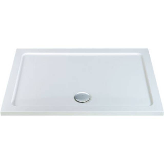 MX - Elements Anti-Slip Rectangular Shower Tray 900mm x 800mm (inc Waste)