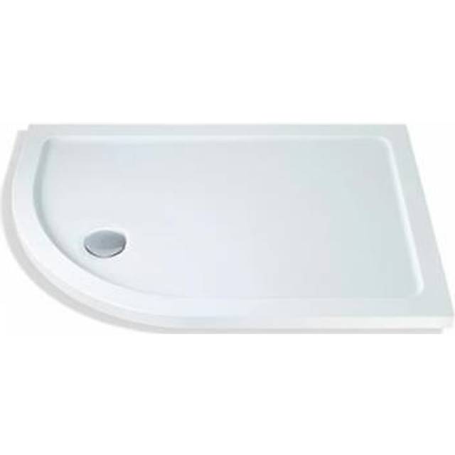 Elements Offset Quadrant Shower Tray 1000mm x 900mm Left Handed (inc Waste) - MX