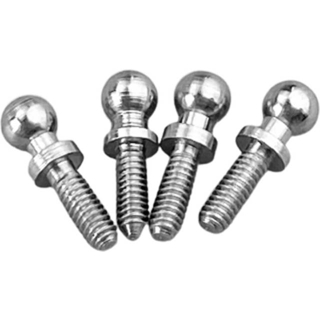 4Pcs Metal Ball Head Screw Kits K989-10 for K969 K979 K989 K999 P929 P939 284131 1/28 RC Car Spare Parts
