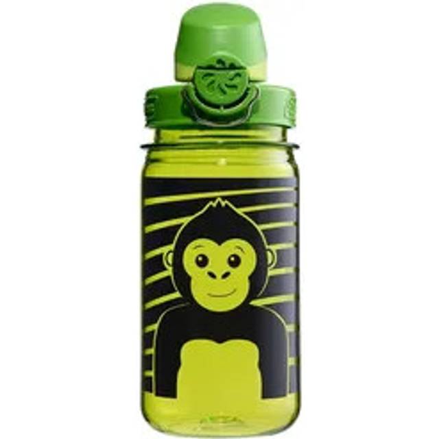 12oz On-The-Fly Kids Sustain Bottle with Graphic (Graphic: Striped Monkey Print)