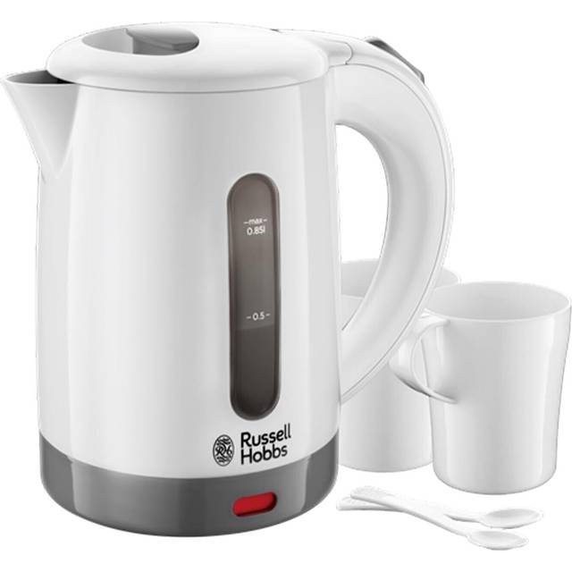 Electric 0.85l travel kettle, small & compact, dual voltage, ideal for abroad/ca