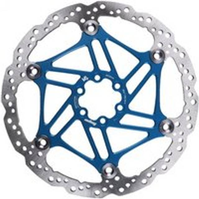 Hope Technology V4 Vented Floating Rotor - 203mmBlue