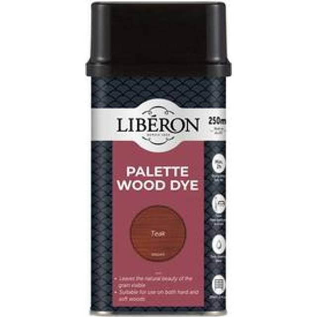 Liberon 126733 Palette Wood Dye Teak 250ml