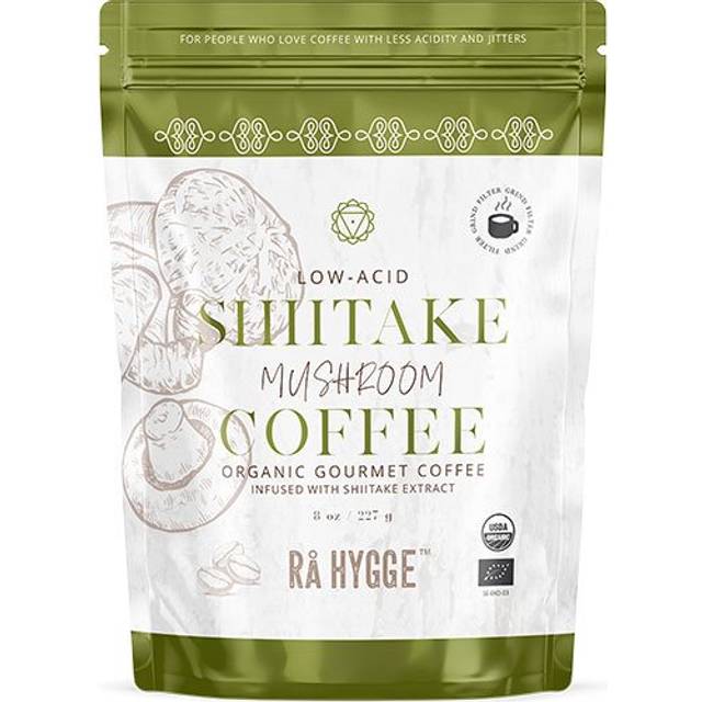 Rå Hygge Lion´s Mane Mushroom Coffee Shiitake Filtermalet, eko - 227 g