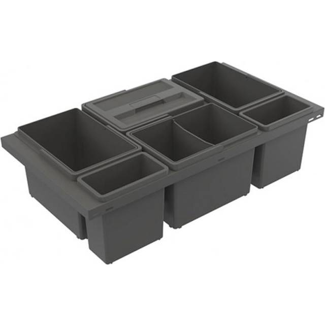 Beslag Design Källsortering Cube basic low e (Bredd: 800 mm)