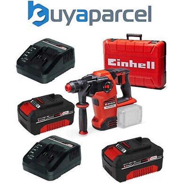 Einhell 18v 36V Power X-Change 18v Cordless SDS Hammer Drill HEROCCO 36/28 2x4ah