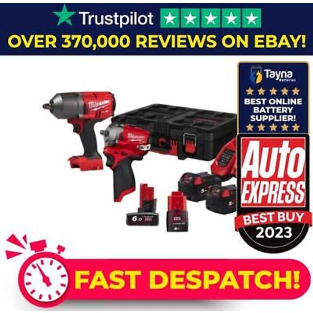 Milwaukee M12 Fuel Powerpack Battery & Charger Included