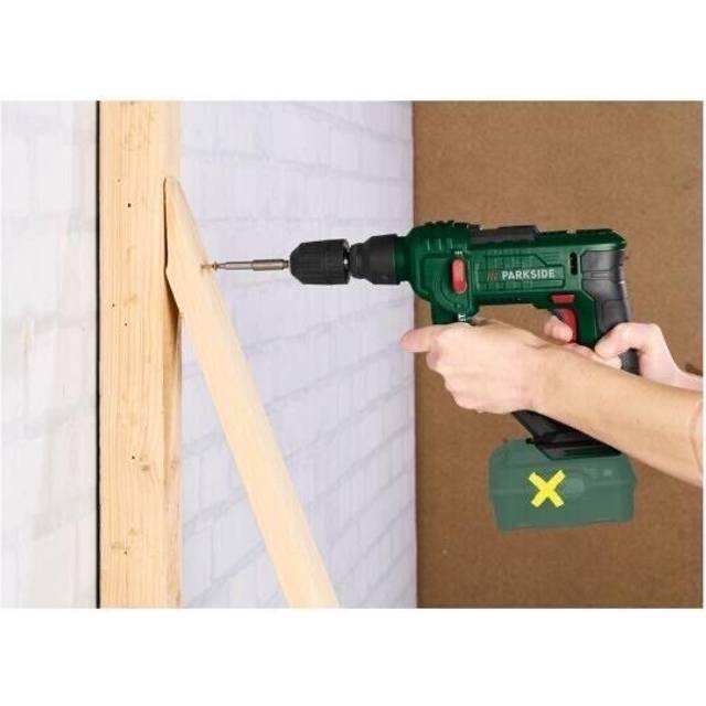 Parkside sladdlös hammarborr PABH 20-LI B2 med 3X SDS-Plus-bits 3 x HSS bitar