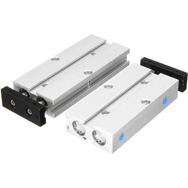 (10x50) 10mm Bore 40/50mm Stroke Double Rod Pneumatic Air Cylinder Double Acting