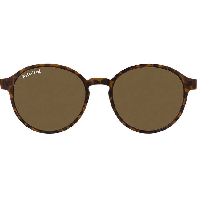 SmartBuy Collection Round Full Rim TR90 Tortoiseshell - Matte Tortoise