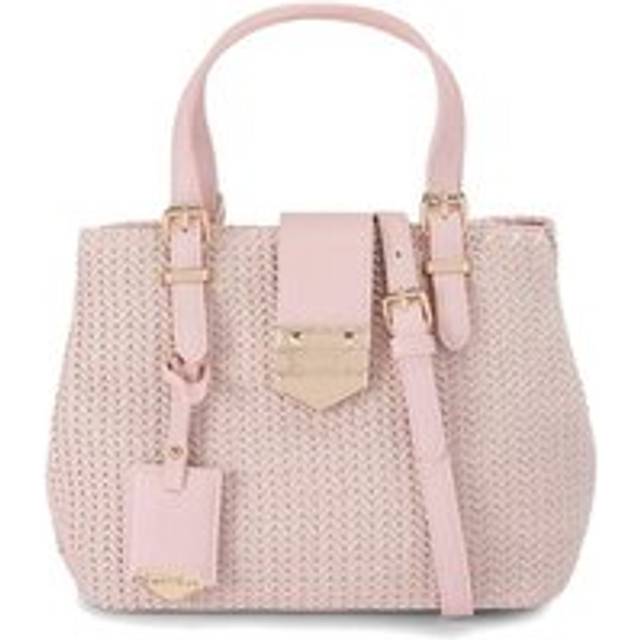 Womens 'Maria Mini Weave' Bag - Pink - One Size