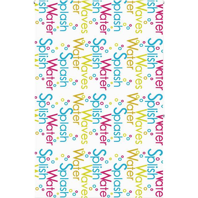 Rullgardin för dusch 150x240 cm tyg bredd 146 cm