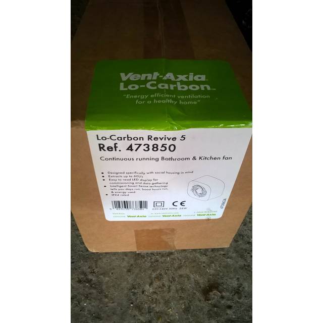 Vent-axia lo-carbon revive 5 – smart, silent, and sustainable ventilation