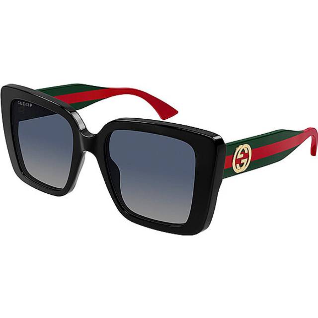 Gucci Polarized Grey Gradient Butterfly Ladies Sunglasses GG1861S 005 53 (Dimension: 6.0000x5.0000x4.0000 inches)