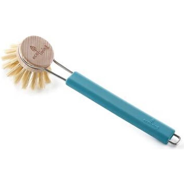 Eco Living Dish Brush with Replaceable Head - Natural Plant Bristle...