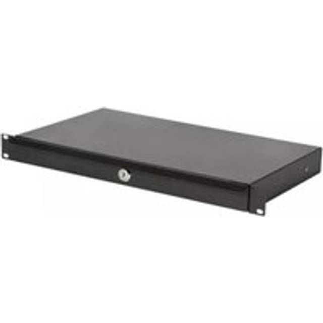 OnStage RDLS1000 1U Locking Rack Drawer  Shallow (RDLS 1000)