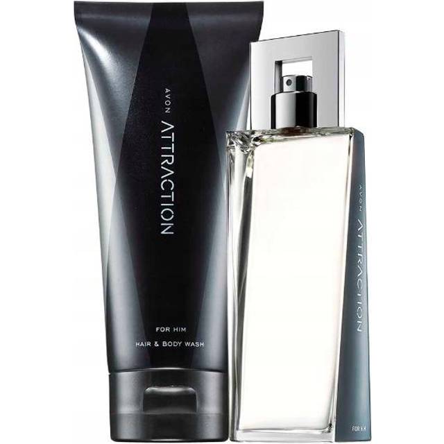 Avon Attraction Gift Set For Him - Eau de Toilette and Shower Gel