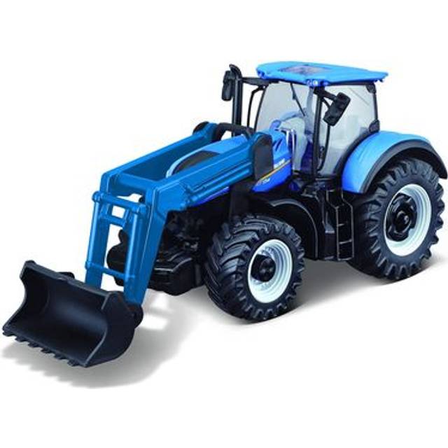 Bburago 31632 New Holland T7.315 Tractor w/Front Loader 10CM Diecast Model