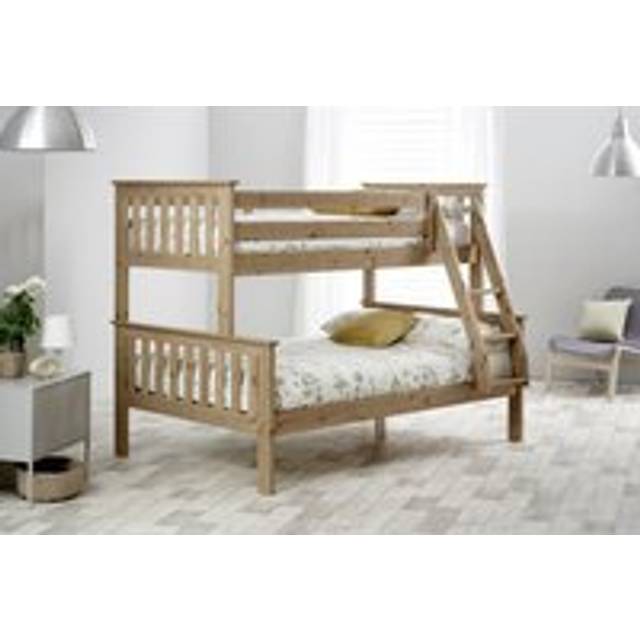 Carra Pine Triple Sleeper and Pocket Mattresses, Brown