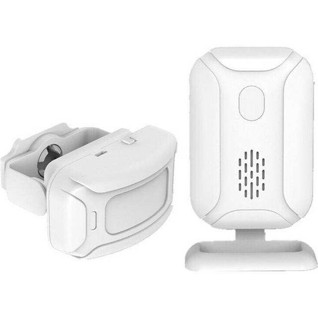 Wireless Welcome Alarm Doorbell PIR Store Shop Entry Motion Sensor Infrared Detector Night Light