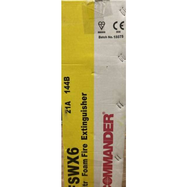 Checkfire Commander 6 Litre AFFF Foam Fire Extinguisher