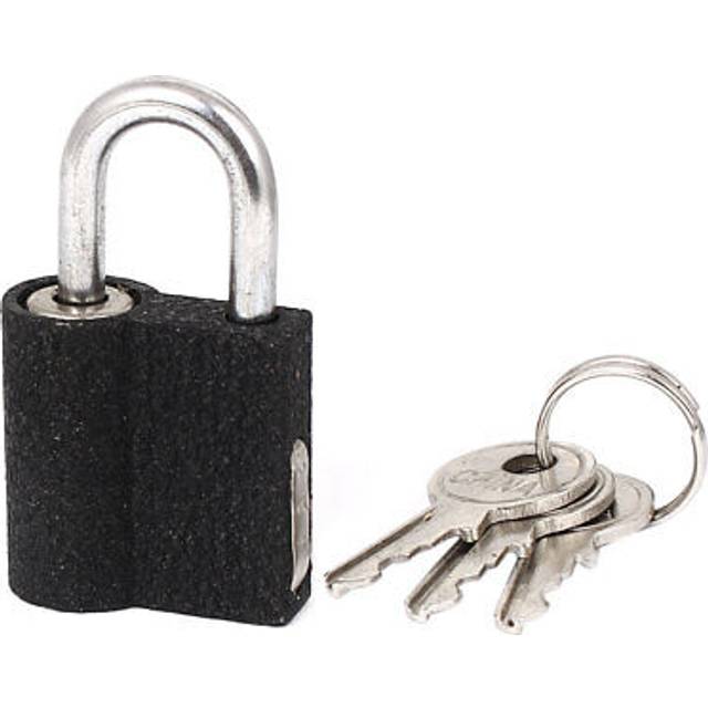 Cabinet Drawer Door Box Locking Security Padlock 25mm Length W Keys