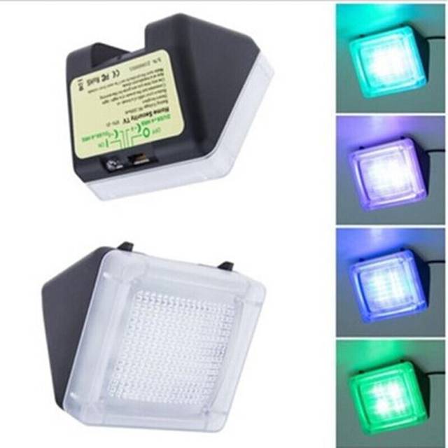 Home Security Fake TV light Burglar Theft Deterrent
