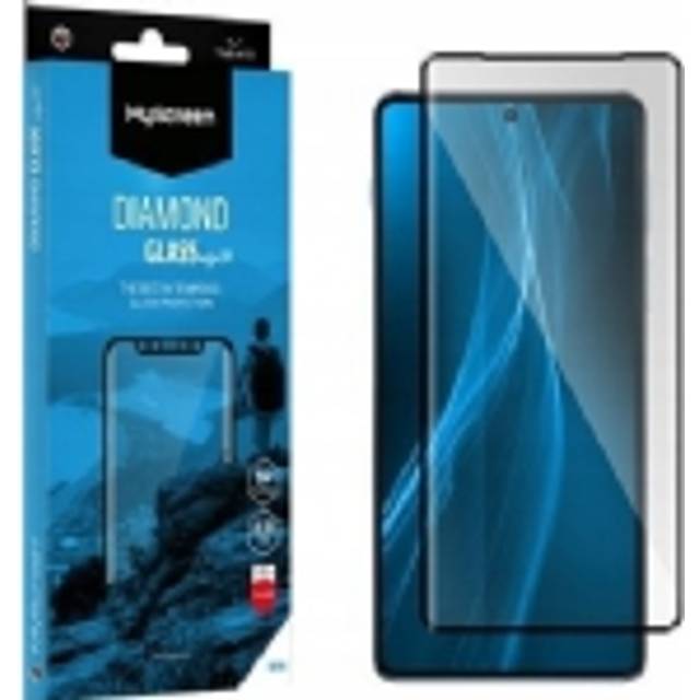 Ms Diamond Glass Edge 3D Motorola Moto G85 5G Czarny/Black Szkło Hartowane