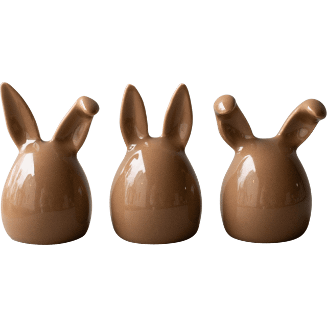 DBKD Triplets påskhare 3-pack Shiny nougat