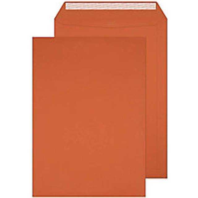 Creative Coloured Envelope C4 229 (W) x 324 (H) mm Adhesive Strip Orange 120 gsm Pack of 250
