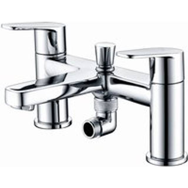 RAK Origin 62 Chrome Bath Shower Mixer Tap With Shower Head &amp; Hold