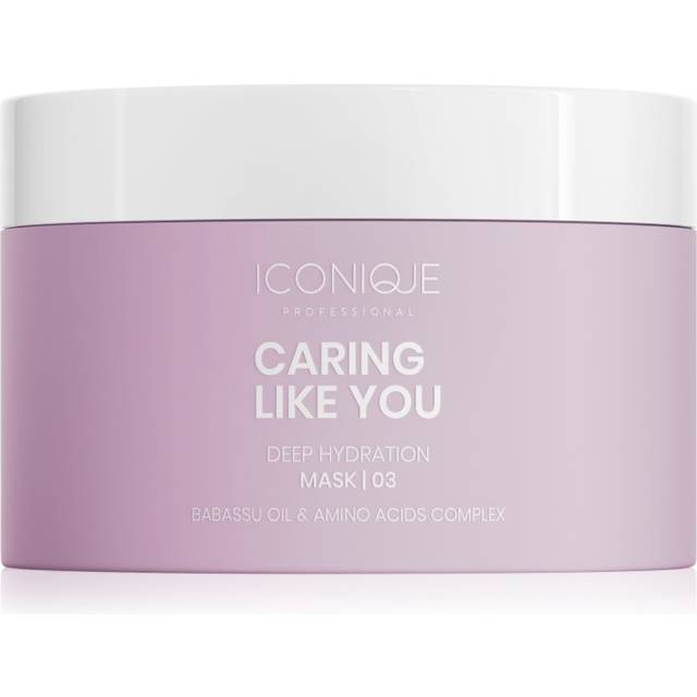 ICONIQUE Professional CARING LIKE YOU Deep Hydration djupgående återfuktande mask för torrt och skadat hår 200 ml