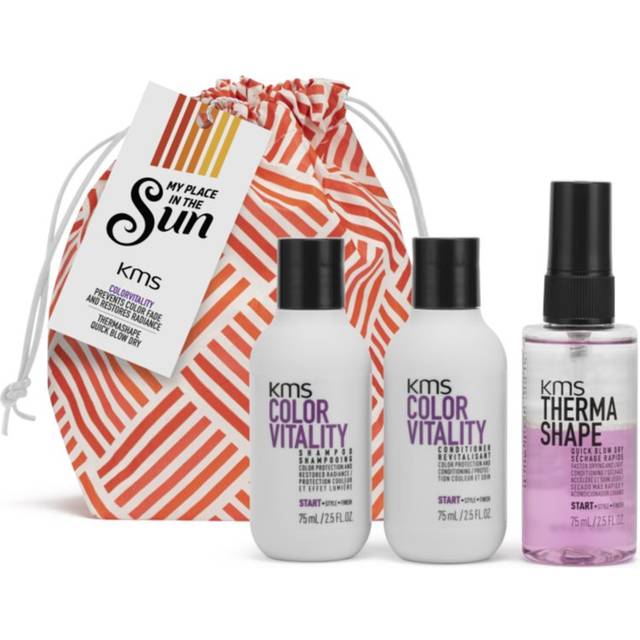 KMS Color Vitality Travel Pack Rese-set För hårstyling med värme
