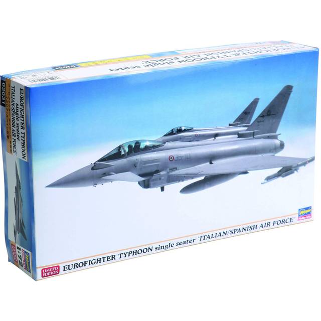Hasegawa Eurofighter Typhoon single seat Air Force 1/72 Italian/Spanish