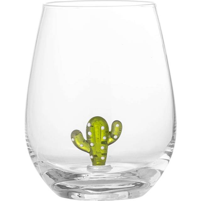 Bloomingville Misa drinking glass 56 cl Clear-cactus