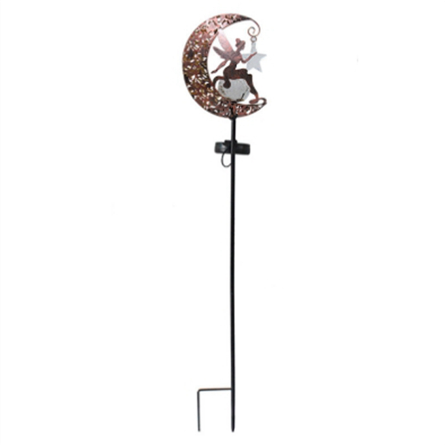 JJBRDZ Solar Pathway Lights, Moon Fairy Glass Ball Angel Lights Waterproof