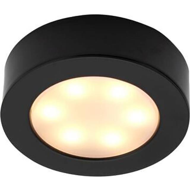 LED Under Kitchen Cabinet CCT Matt Black 2.5W - 103030 HERA of Saxby
