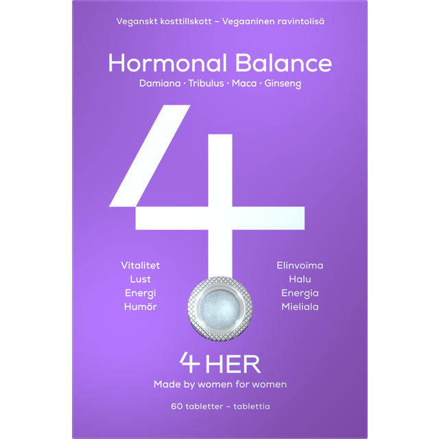 4Her Hormonal Balance Kosttillskott 60 tabletter
